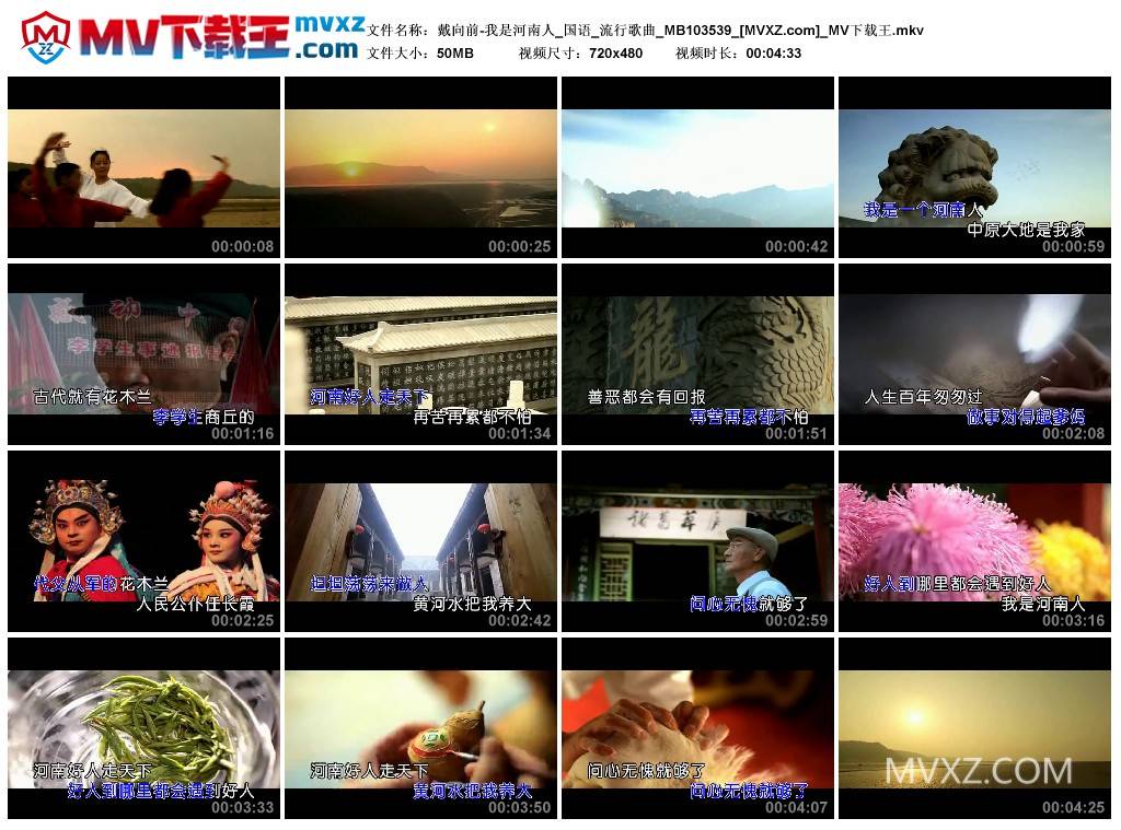 戴向前-我是河南人_国语_流行歌曲_MB103539